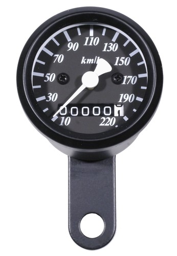 Mini speedometer 48mm - speedometer, km/h