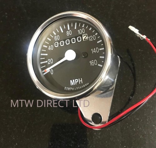 New mini speedo - chrome, mph